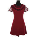 Robe courte Sandro Robe bordeaux
