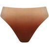 Maillots de bain Lisca Bas maillot slip de bain &eacute;chancr&eacute; taille haute CAIRO Jaune