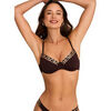 Maillots de bain Selmark Haut maillot de bain embo&icirc;tant DUNA Mare Marron