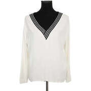 Pull Maje Blouse blanche