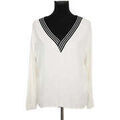Pull Maje Blouse blanche