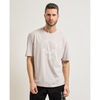 T-shirt HUGO T-shirt homme avec imprim&eacute; devant et dos Violet