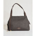 Cabas EAX Sac &agrave; &eacute;paule femme AX structur&eacute; Marron