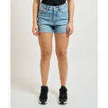 Short sur Grenoble : Short Calvin Klein Jeans Short en jean effiloch&eacute; pour femme Bleu