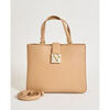 Cabas EAX Sac &agrave; main AX pour femme avec bandouli&egrave;re Beige