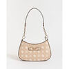 Cabas Guess Sac bandouli&egrave;re pour femme avec motif logo Marron