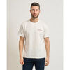 T-shirt Guess T-shirt homme Jeans avec imprim&eacute; au dos Blanc