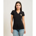 Tee-shirts sur Grenoble : T-shirt EAX T-shirt femme AX avec logo et col en V