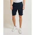 Short Emporio Armani EA7 Bermuda homme avec &eacute;lastique et logo Bleu Grenoble