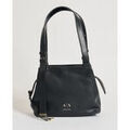 Cabas EAX Sac bandouli&egrave;re femme AX en tissu technique Noir