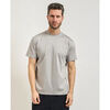 T-shirt Sette/Mezzo T-shirt homme Settemezzo en m&eacute;lange de coton et de modal Gris