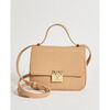 Cabas EAX Petit sac &agrave; main femme AX Beige