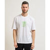 T-shirt HUGO T-shirt homme avec imprim&eacute; devant et dos Blanc