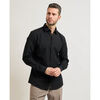 Chemise HUGO Chemise &agrave; manches longues homme Noir