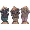 Statuettes et figurines Signes Grimalt Figure Ganesha 3 Unit&eacute;s Multicolore Unique. . Maison & D&eacute;co > Statuettes et figurines.
