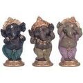 D&eacute;coration sur Grenoble : Statuettes et figurines Signes Grimalt Figure Ganesha 3 Unit&eacute;s Multicolore Unique. . Maison & D&eacute;co > Statuettes et figurines.