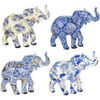 Statuettes et figurines Signes Grimalt &Eacute;l&eacute;phant Figure 4 Unit&eacute;s Bleu Unique. . Maison & D&eacute;co > Statuettes et figurines.