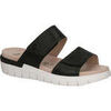 Sandales Caprice black nappa casual open sandals