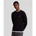 Pull Lyle & Scott KN2136V COTTON CREW-Z865 JET BLACK Grenoble