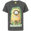 T-shirt enfant Minions Minion T-shirt &agrave; manches courtes Gris