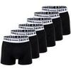 Cale&ccedil;ons Jack & Jones Homme Cale&ccedil;on Paquet de 6 SENSE TRUNKS 3 PACK Multicolore