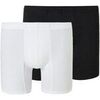 Boxers Schiesser Homme Cale&ccedil;on Paquet de 2 Premium Cotton-Shorts 2P Multicolore