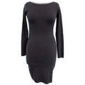 Robe courte Enzoria Robe Taille 36 / S Gris