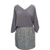 Robe courte Mamouchka Robe Taille 36 / S Gris