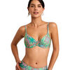 Maillots de bain Selmark Haut maillot de bain embo&icirc;tant BOHEME Mare Vert