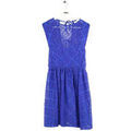 Robe courte Sandro Robe en coton bleue
