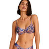 Maillots de bain Selmark Haut maillot de bain embo&icirc;tant BOHEME Mare Bleu