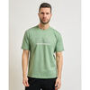 T-shirt Emporio Armani EA7 T-shirt &agrave; col rond pour homme avec logo Vert