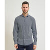 Chemise Yes Zee Chemise homme &agrave; micro-motifs Gris