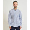 Chemise Yes Zee Chemise homme &agrave; micro-motifs Bleu