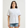 Tee-shirts sur Grenoble : T-shirt Ga&Euml;lle Paris T-shirt femme avec strass Blanc