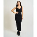 Robes sur Grenoble : Robe Ga&Euml;lle Paris Robe longue moulante femme Noir