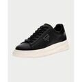 Baskets basses Guess Sneakers Elban femme avec logo lat&eacute;ral Noir Grenoble