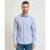 Chemise Yes Zee Chemise homme &agrave; micro-motifs Bleu