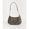 Sac Bandouliere Guess Sac bandouli&egrave;re pour femme avec motif logo Marron