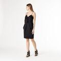 Robe courte Atos Lombardini P0318NERO Grenoble