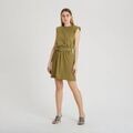 Robe courte Federica Tosi AB004MILITARE