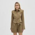 Chemises sur Grenoble : Chemise Federica Tosi FTE22KHAKI