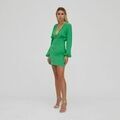 Robes sur Grenoble : Robe courte Federica Tosi FTE22AB127VERDE