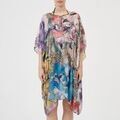 Chemises sur Grenoble : Chemise Roberto Cavalli 78PAL251KAFTANOINCHIFFONSTAMPAFLOREALE