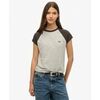 T-shirt Superdry T-shirt Raglan Essential Logo en coton biologique