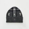 Bonnet Ermanno Scervino CAPPELLOGRIGIOSTAMPAGEOMETRICACRISTALLI