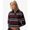 Polo Superdry Haut de rugby &agrave; rayures raccourci Athletic Essentials