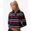 Polos sur Grenoble : Polo Superdry Haut de rugby &agrave; rayures raccourci Athletic Essentials