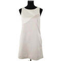 Robe courte Paule Ka Robe &eacute;crue Beige