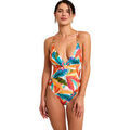 Maillots de bain Selmark Maillot de bain une pi&egrave;ce triangle pr&eacute;form&eacute; OASIS Blanc
